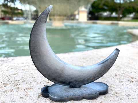 Ying Yang Crescent Jewelry Holder