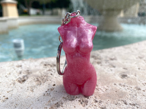 Stacie Goddess Keychain