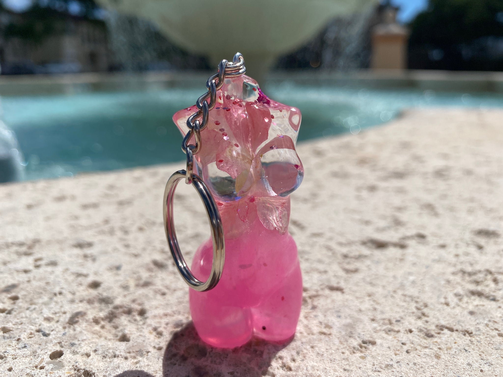 Aphrodite Goddess Keychain