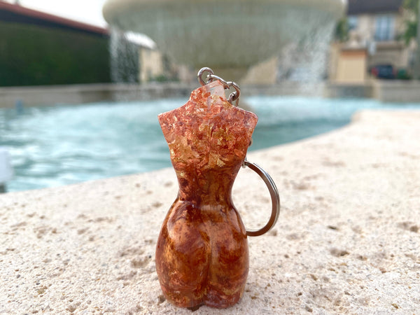 Rosie Goddess Keychain