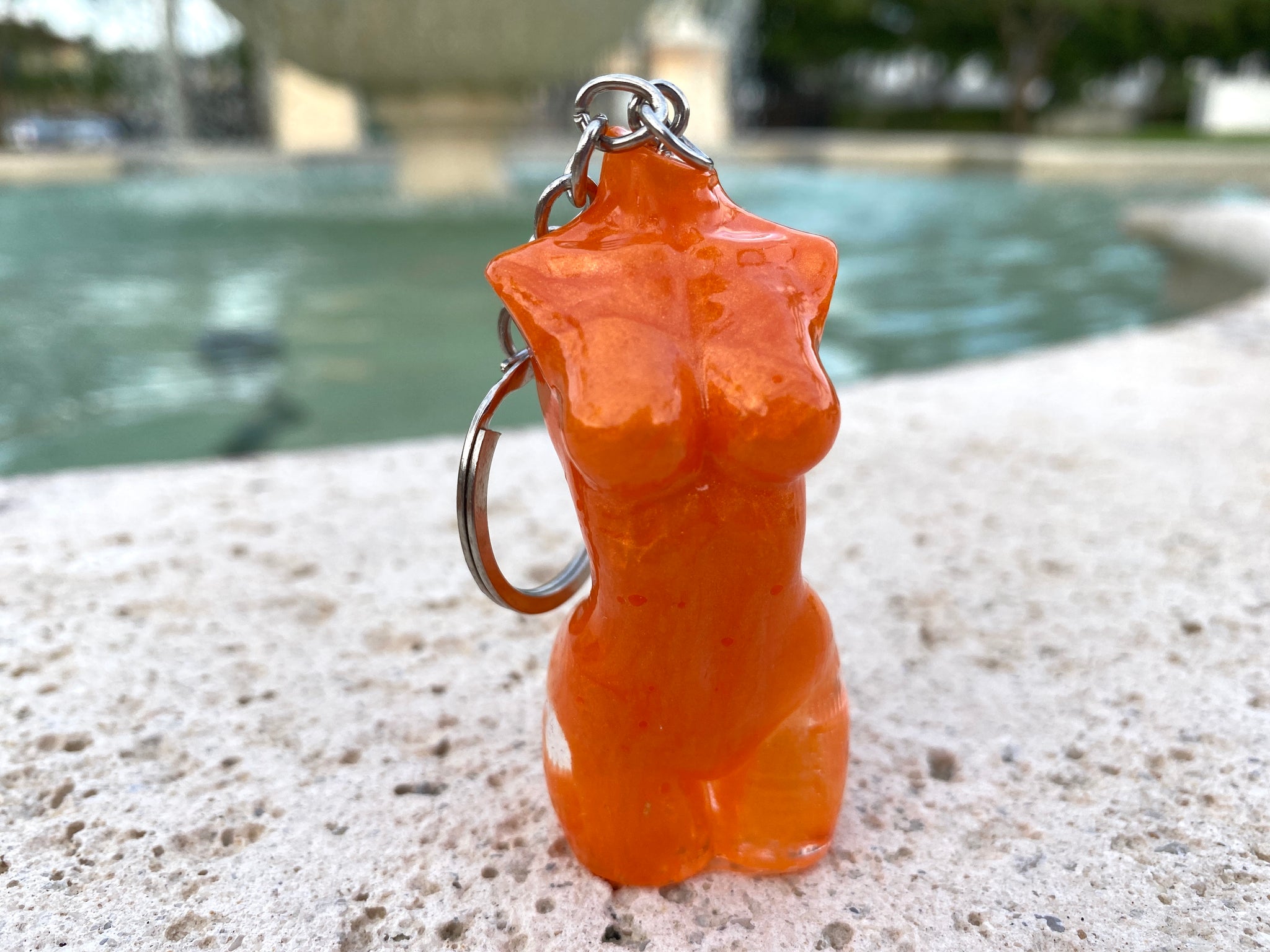 Sun Goddess Keychain