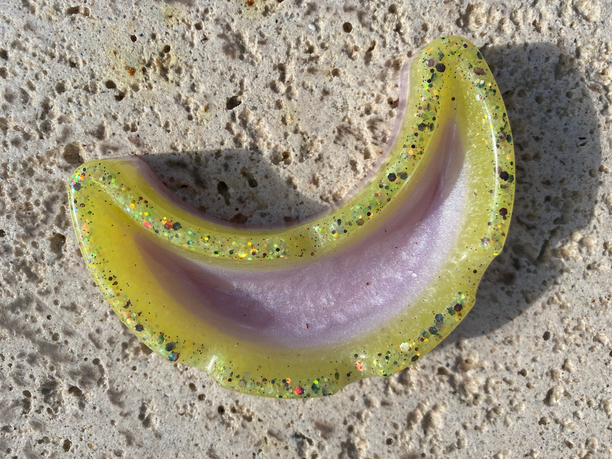 Pastels Crescent Ashtray