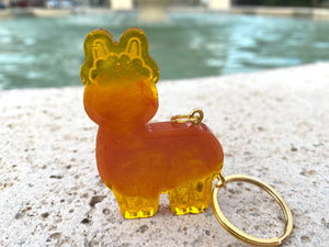 Hot Mama Llama Keychain